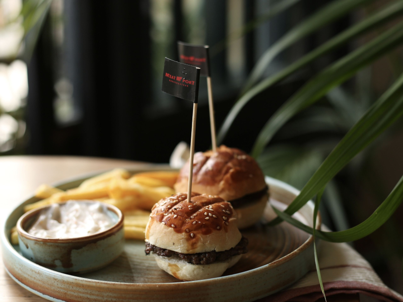 Mini Burger Menü